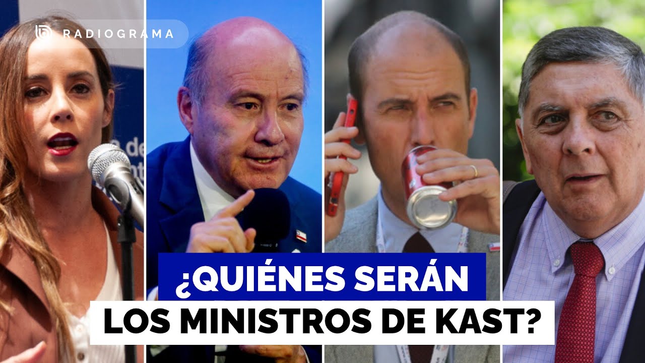 ¿Quiénes serán los ministros de Kast? Los nombres con más fuerza para liderar las 25 carteras