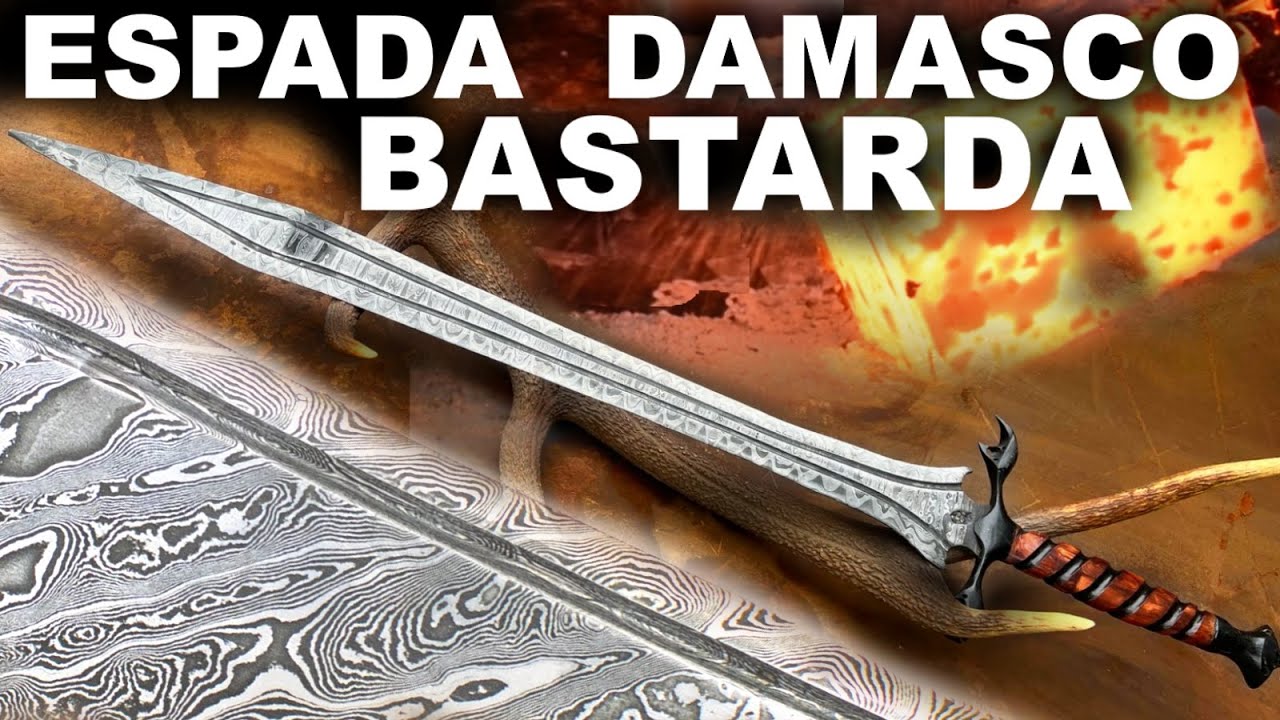 Espada BASTARDA o MANO Y MEDIA || DESAFIO SOBRE FUEGO