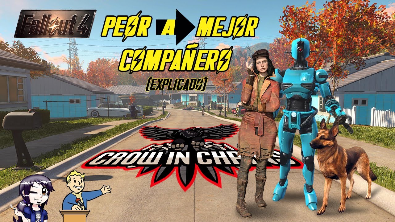 FALLOUT 4 | TODOS los COMPAÑEROS del PEOR al MEJOR analizados