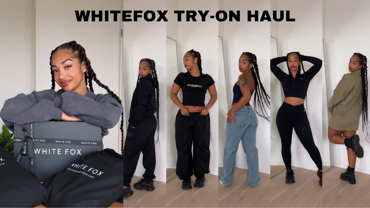 WHITEFOX TRY-ON HAUL | Брюки-карго, джинсы, корсетные топы и многое другое