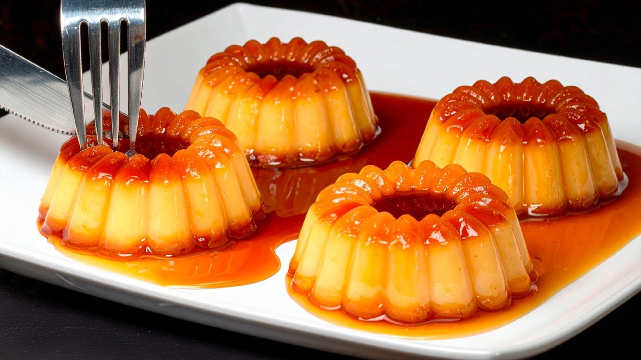 Banane und Orange! Milchdessert in 5 Minuten! Das Rezept meiner italienischen Gro&szlig;mutter.