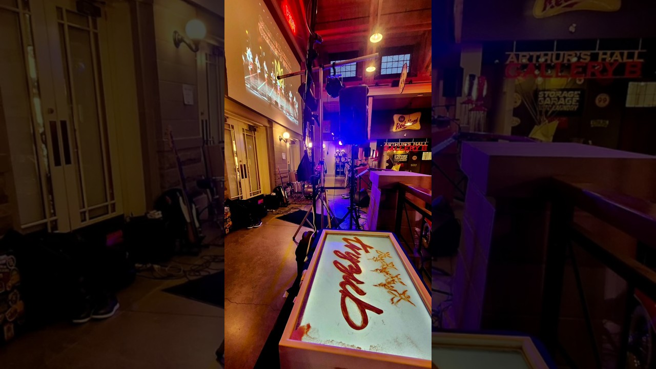 The First Sand Animation Studio in Calgary performed at TRYZUB's 50th! #TRYZUB #SandAnimation