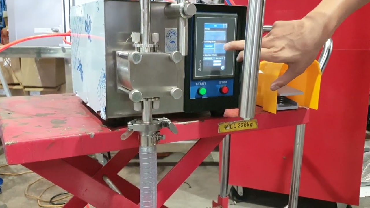 Flamingo Benchtop Gear Pump Filler - single-pump model