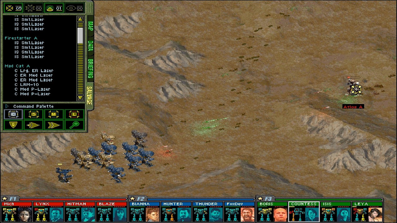 MechCommander Gold (1999). 