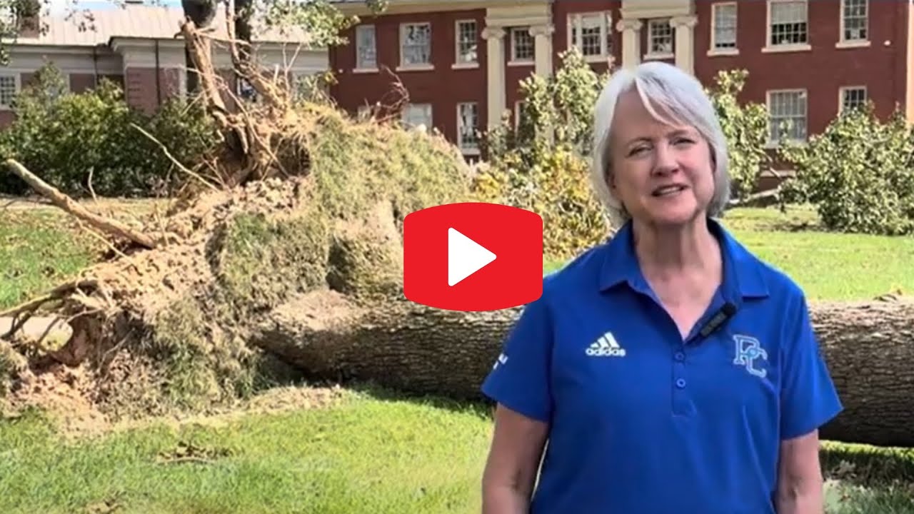 Hurricane Helene Recovery at Presbyterian College