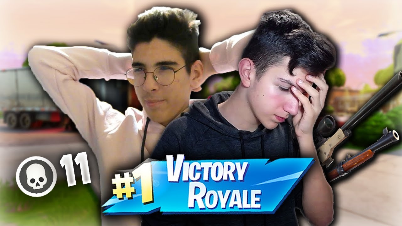 ΜΕ ΚΟΥΒΑΛΗΣΕ ΜΟΝΟ ΜΕ SNIPER!(Fortnite Br Greek)
