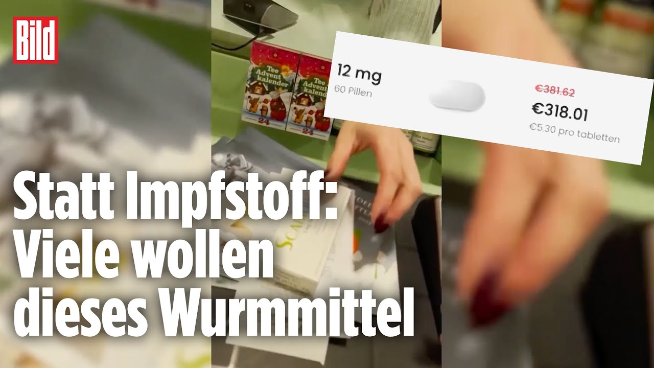Ivermectin: Gefährlicher Hype um Wurmkur, statt einer Corona-Impfung