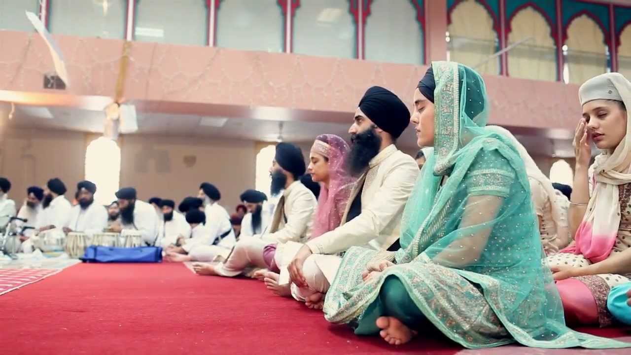 Gursikh Anand Karaj Kirandeep + Jasroop & Sukhdeep + Virpaul, two sisters and two brothers