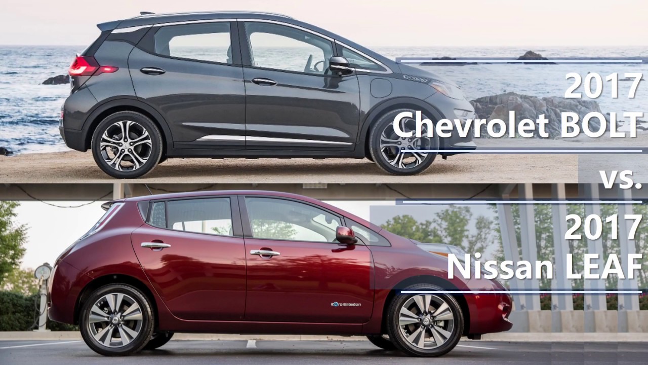2017 Chevrolet BOLT vs. 2017 Nissan LEAF comparison