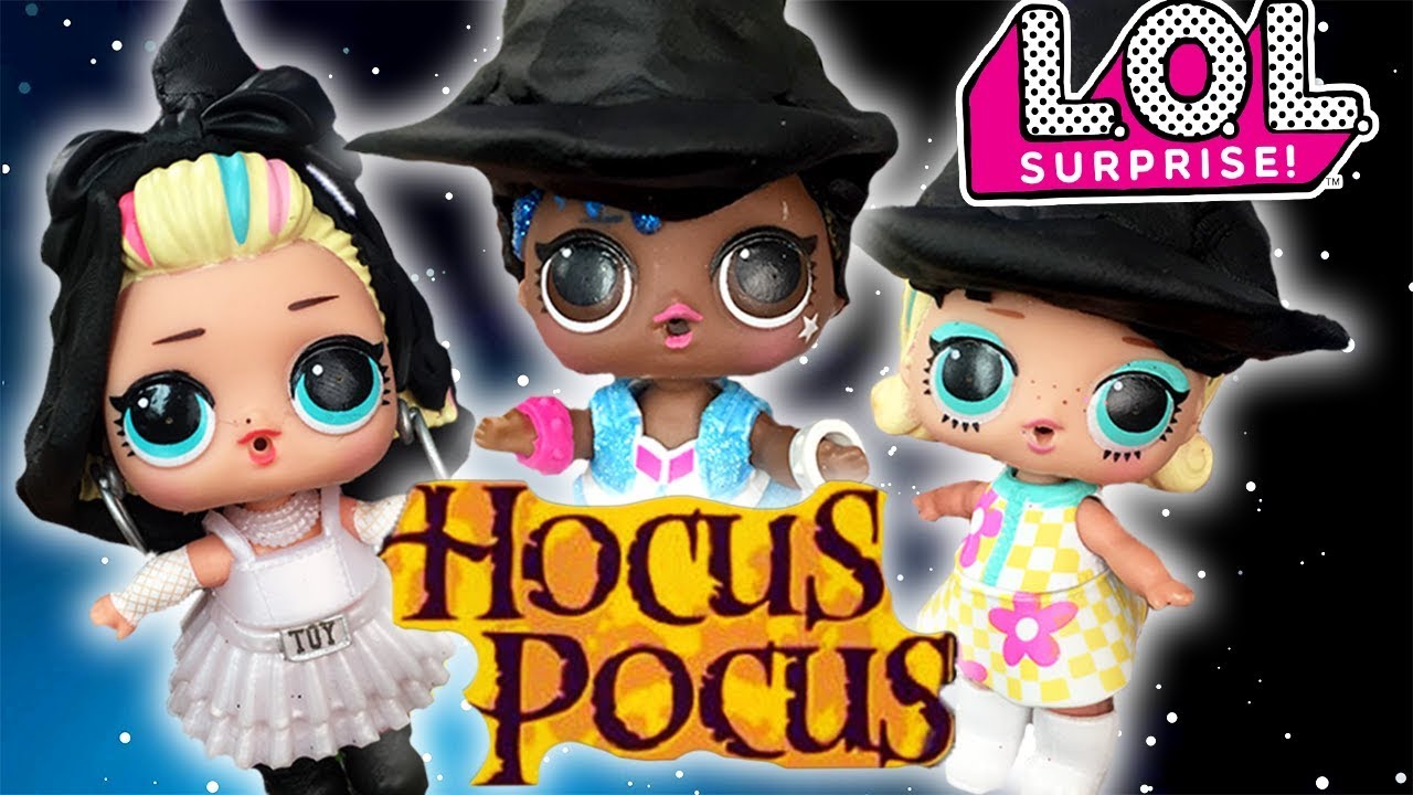 LOL Dolls Perform Hocus Pocus! Featuring Curious QT and Hotel Transylvania 2 Drac!