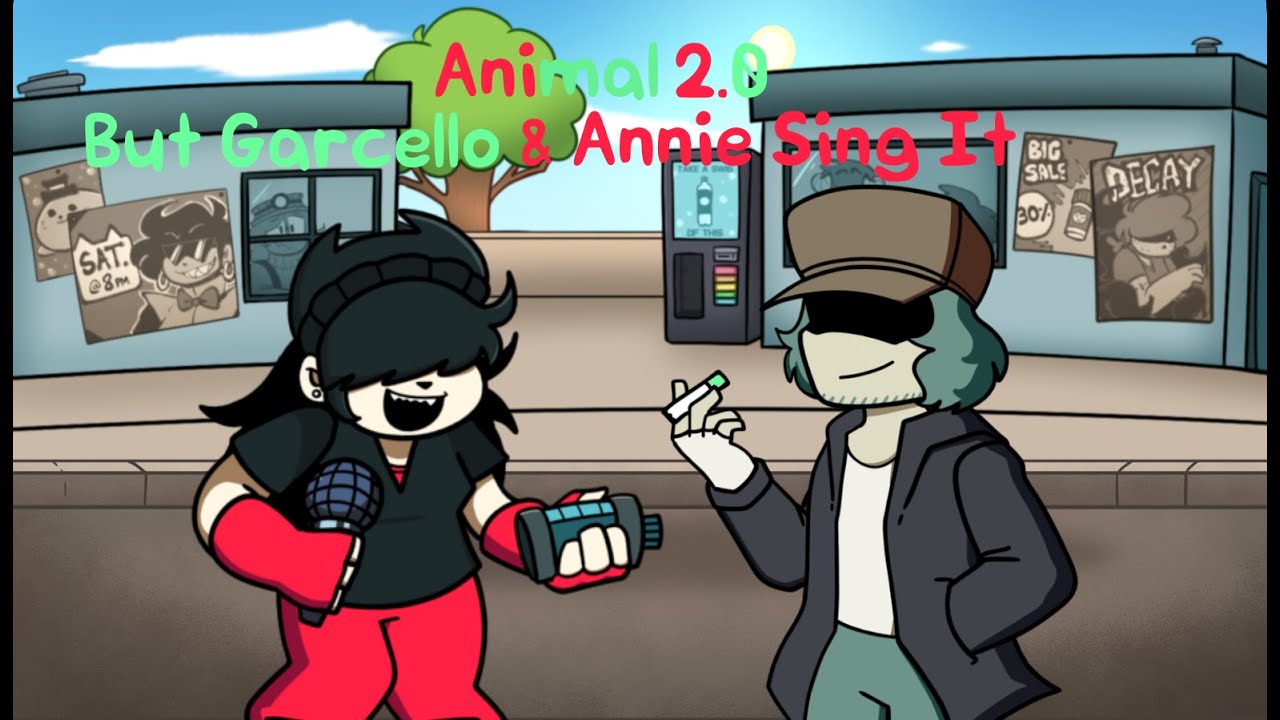 Just Like Old Times! Friday Night Funkin': Animal 2.0 But Garcello & Annie Sing It!