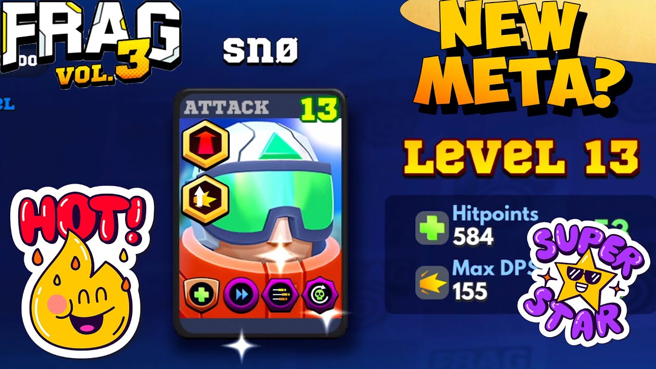 FRAG Pro Shooter Vol.3 - Gameplay Walkthrough part 200 - Sno New Meta?😎(iOS,Android)