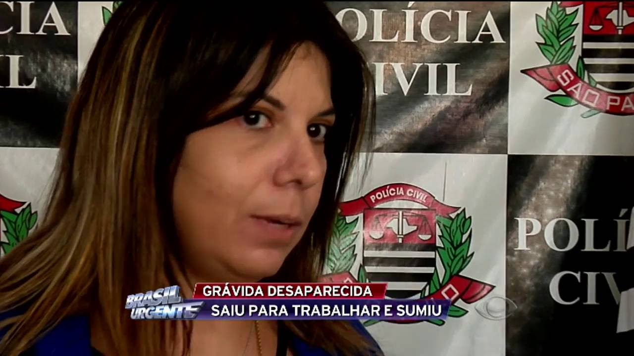 Grávida desaparece ao sair para trabalhar