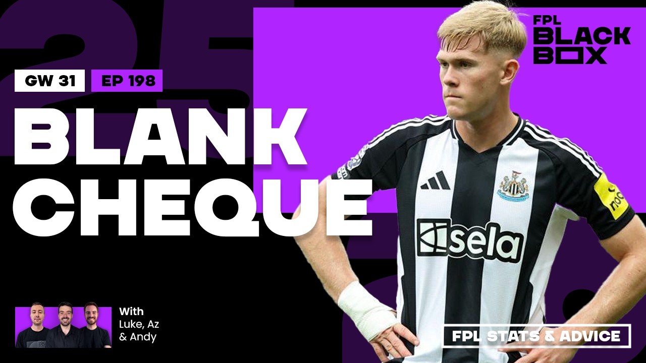 GW 31 | FPL BlackBox ​| Fantasy Premier League Tips 25/26 | Blank Cheque