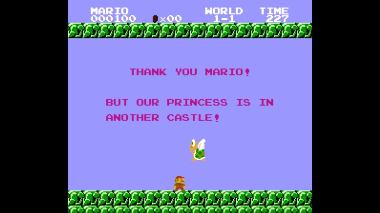 Super Mario Bros - Glitched levels