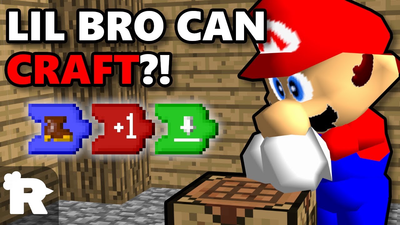 I added CRAFTING to Super Mario 64