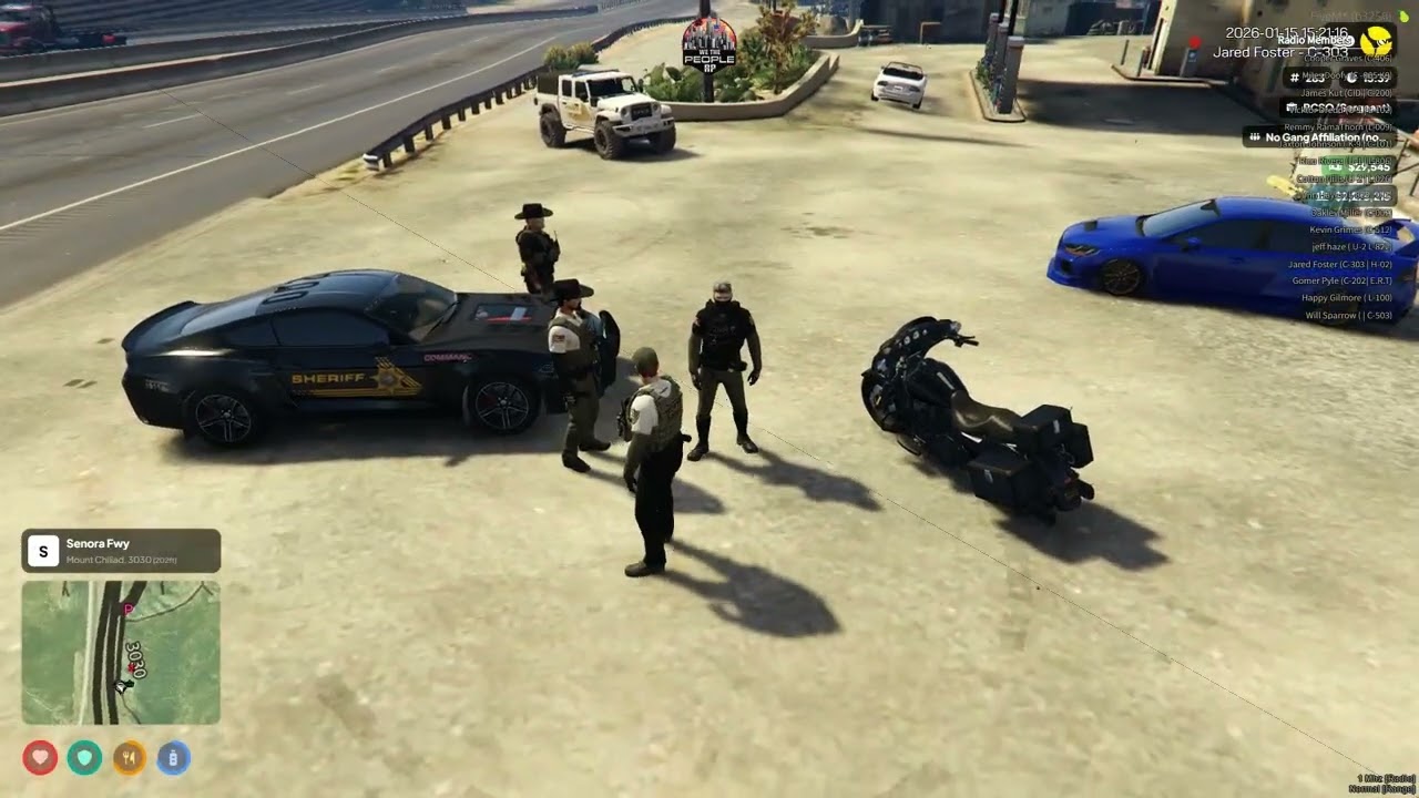 Report: 1040 - Store Robbery - Postal 3030 - We The People RP