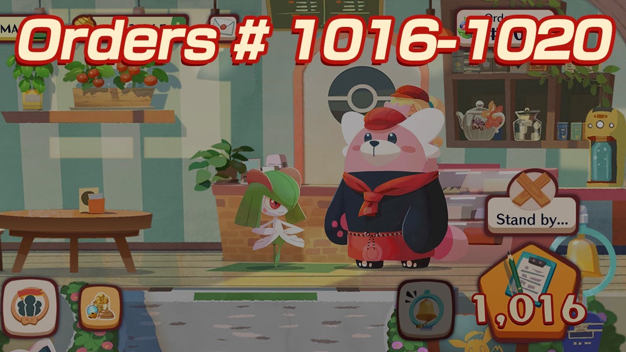 [Pokemon Cafe Mix] Episode 320 - Orders 
