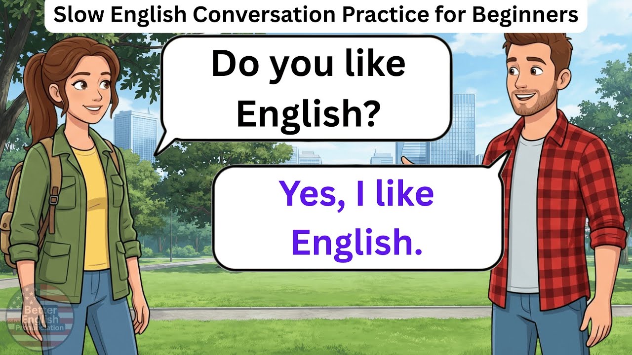 Slow English Conversation Practice for Beginners | 150 Common Questions & Answers