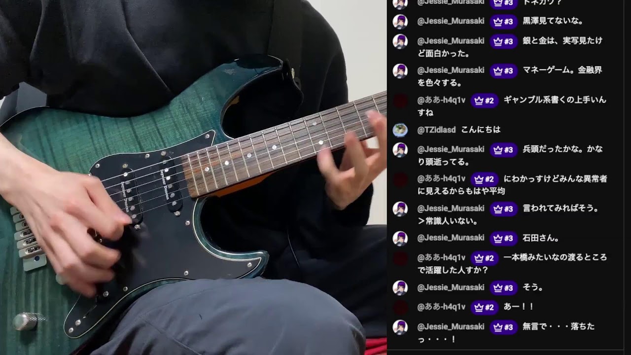 魂のギター練習男