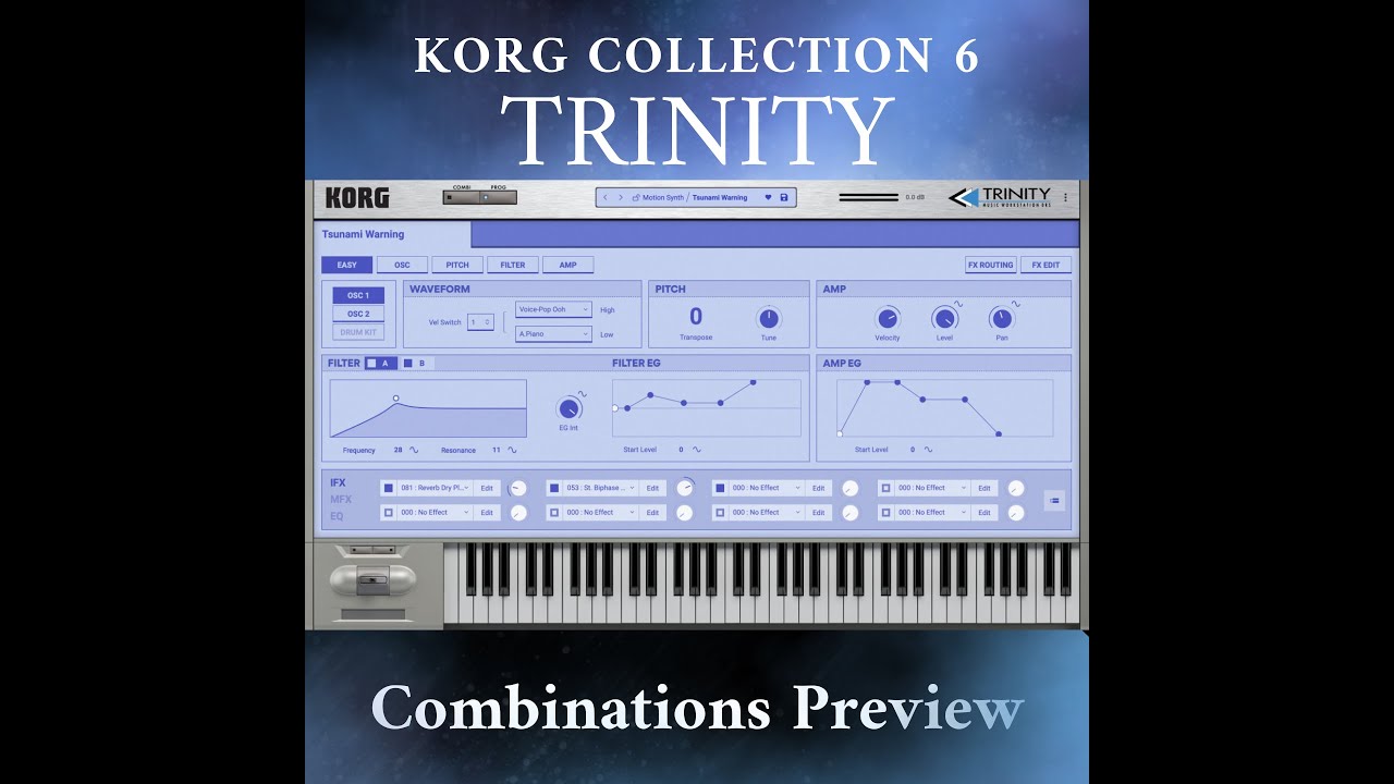 Korg Trinity - Korg Collection 6 - Combinations