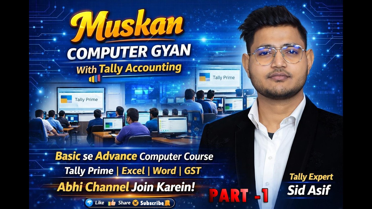 Tally Prime Introduction in Hindi | Zero Se Shuru Kare | Part 1 | Muskan Computer Gyan