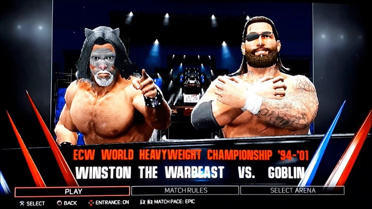 FPW Championship Wrestling - Warbeast vs Goblin [ECW World Title]