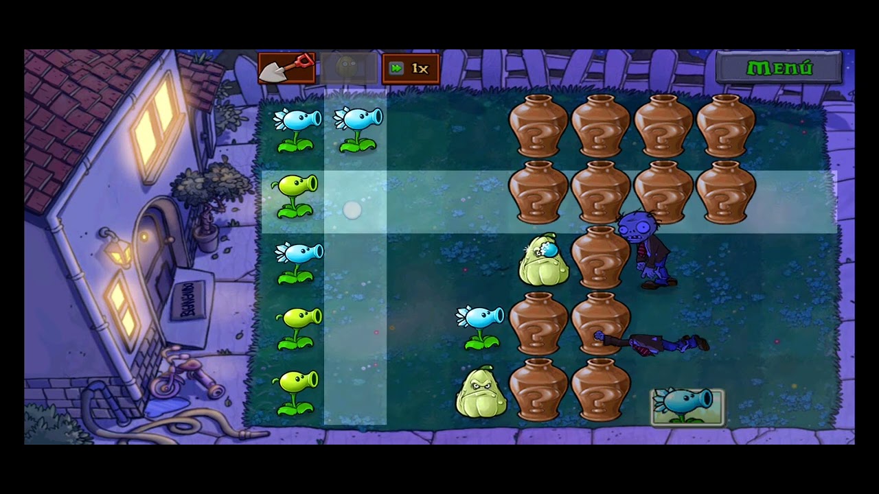 (Rompe garrones) plantas vs zombies