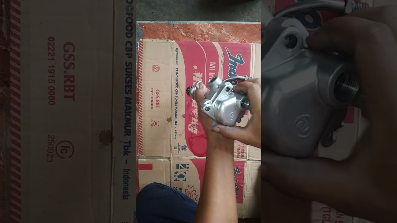 BERHASIL reparasi pompa oli panther 23 #generasiwegahragat #diy #barangbekas #tips