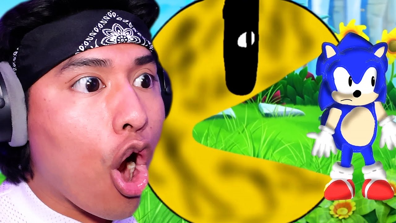 PAC-MAN EATS SONIC THE HEDGEHOG?!! | Pac-Man Analog Horror