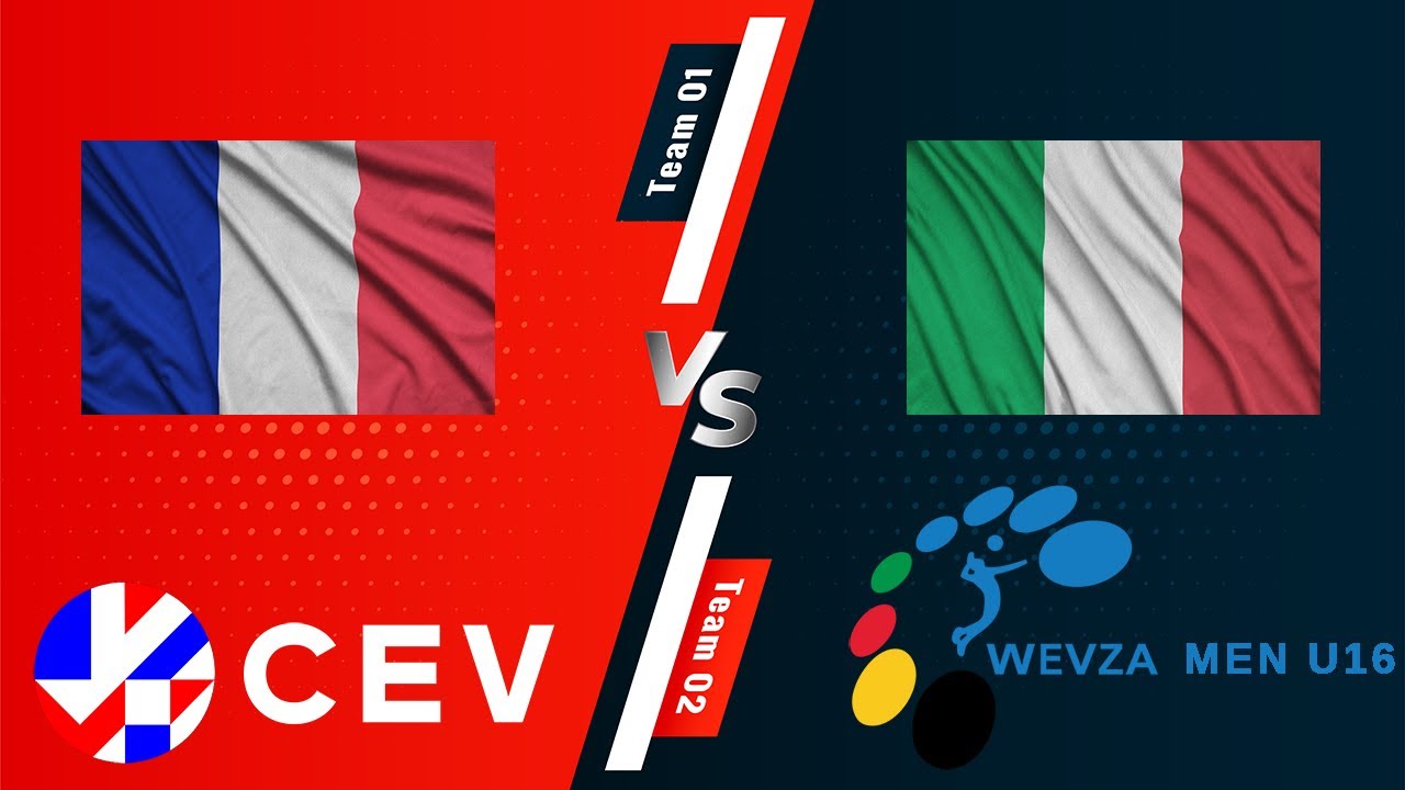 2025 WEVZA MEN U16 :: FRANCE - ITALIE ::