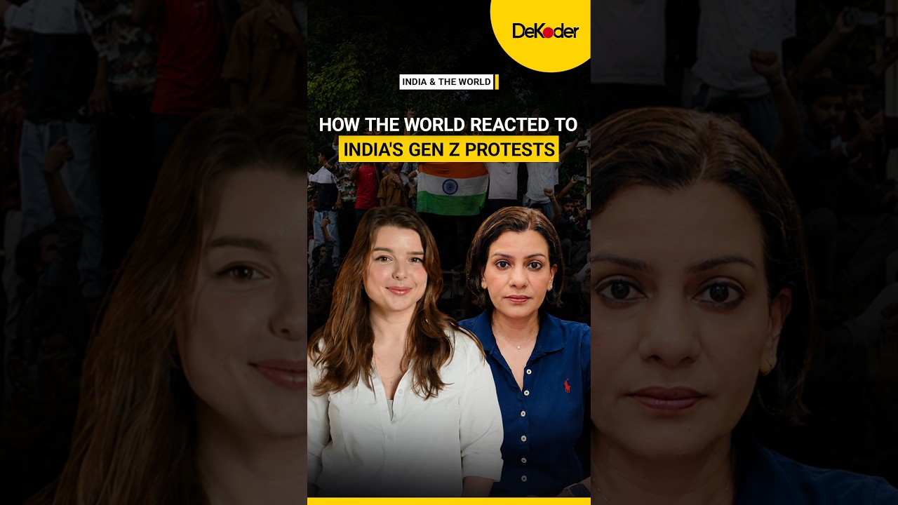 How International Media Covered India's Gen Z Movement | India & The World | DeKoder