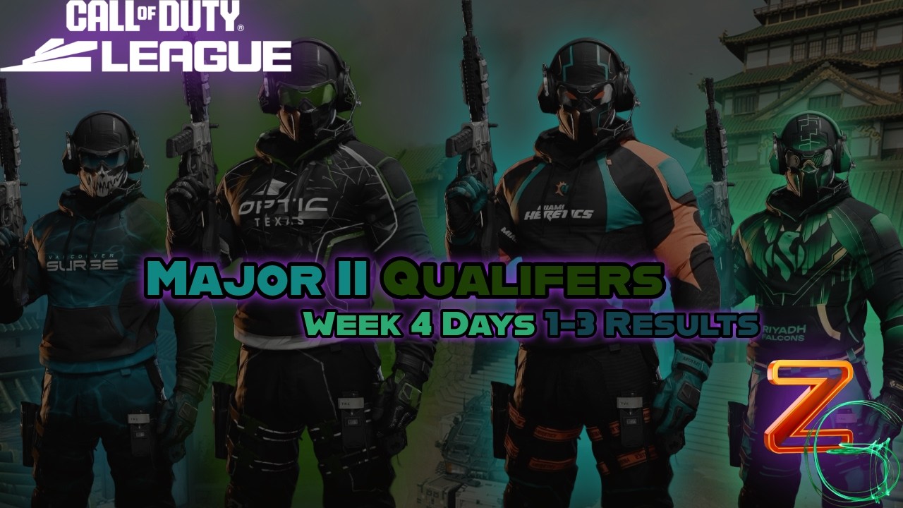 Major II Qualifiers Week 4 Days 1-3 Results