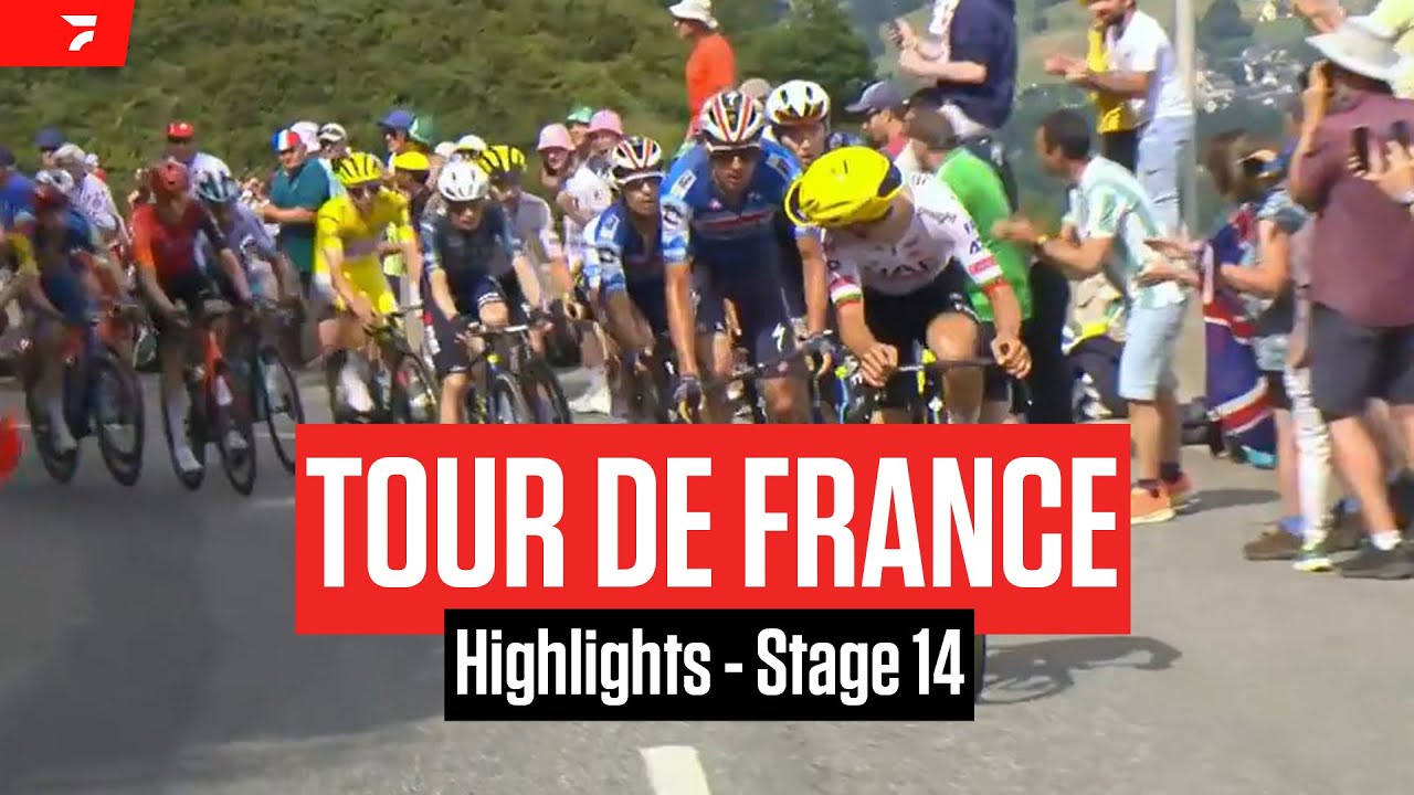 Tour de France 2024 Stage 14 Highlights