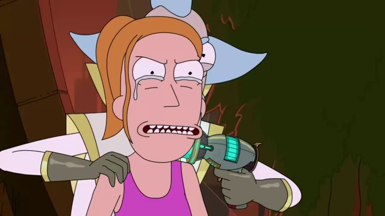 Rick and Morty-i hate u i love you AMV