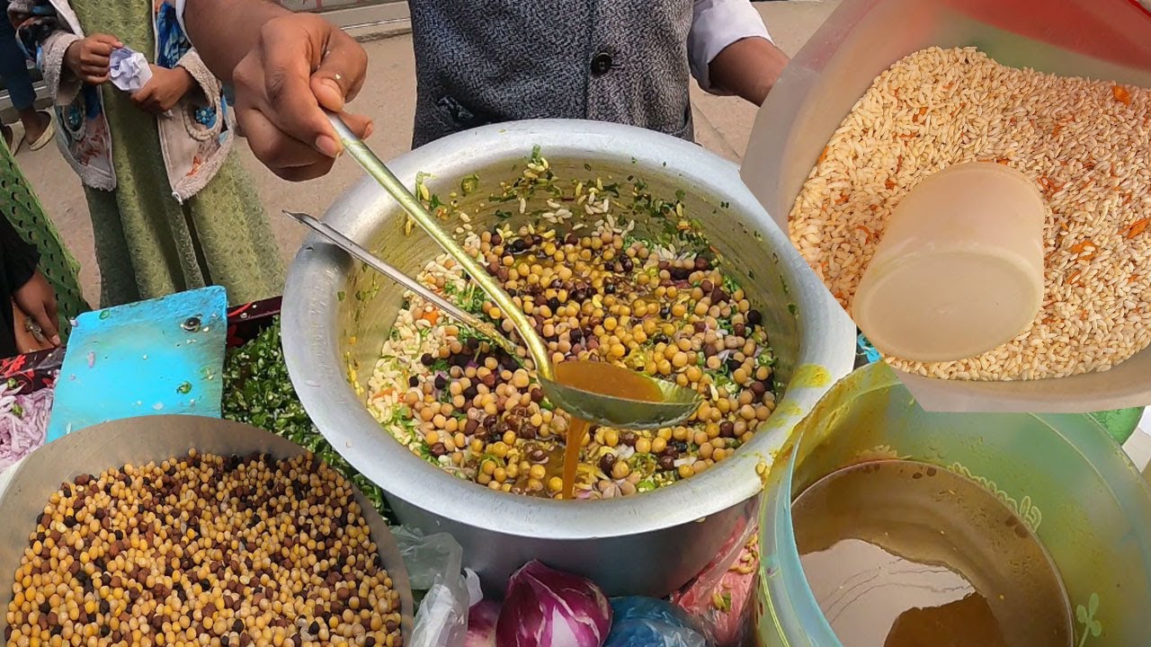 Cost 10  Only ! Most Crowded Jhal Muri Shop in Dhaka EPZ | Bd Food