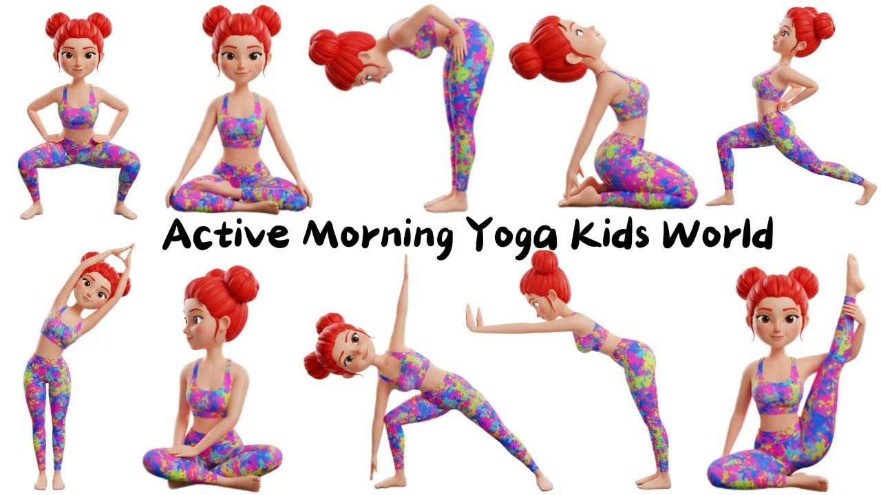 Active Morning Yoga Kids World | The Ultimate Daily Exercise for Children