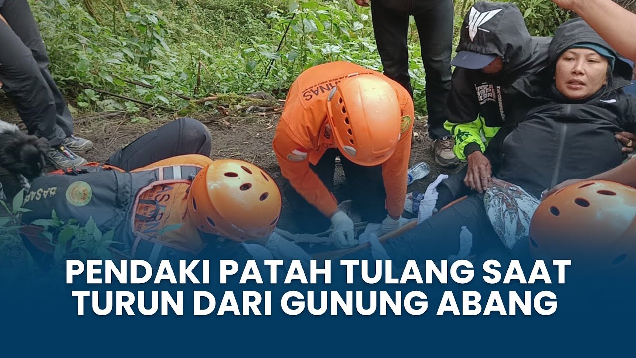 Pendaki Alami Patah Tulang Saat Turun dari Gunung Abang Kintamani Bali