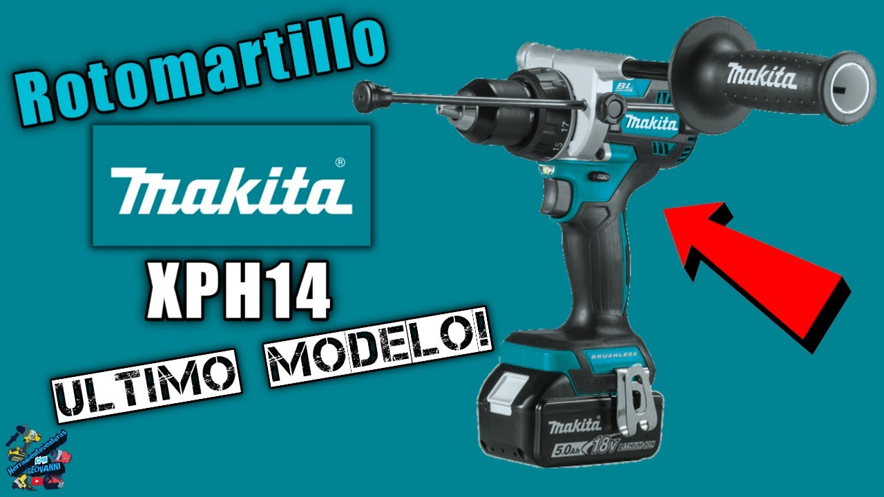 Nuevo Rotomartillo Makita De 18vol XPH14 Calidad De Juguete!