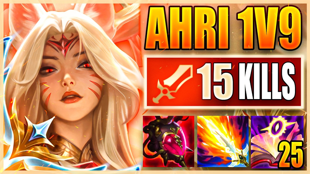 Dropping 15 Kills With Ahri in Challenger