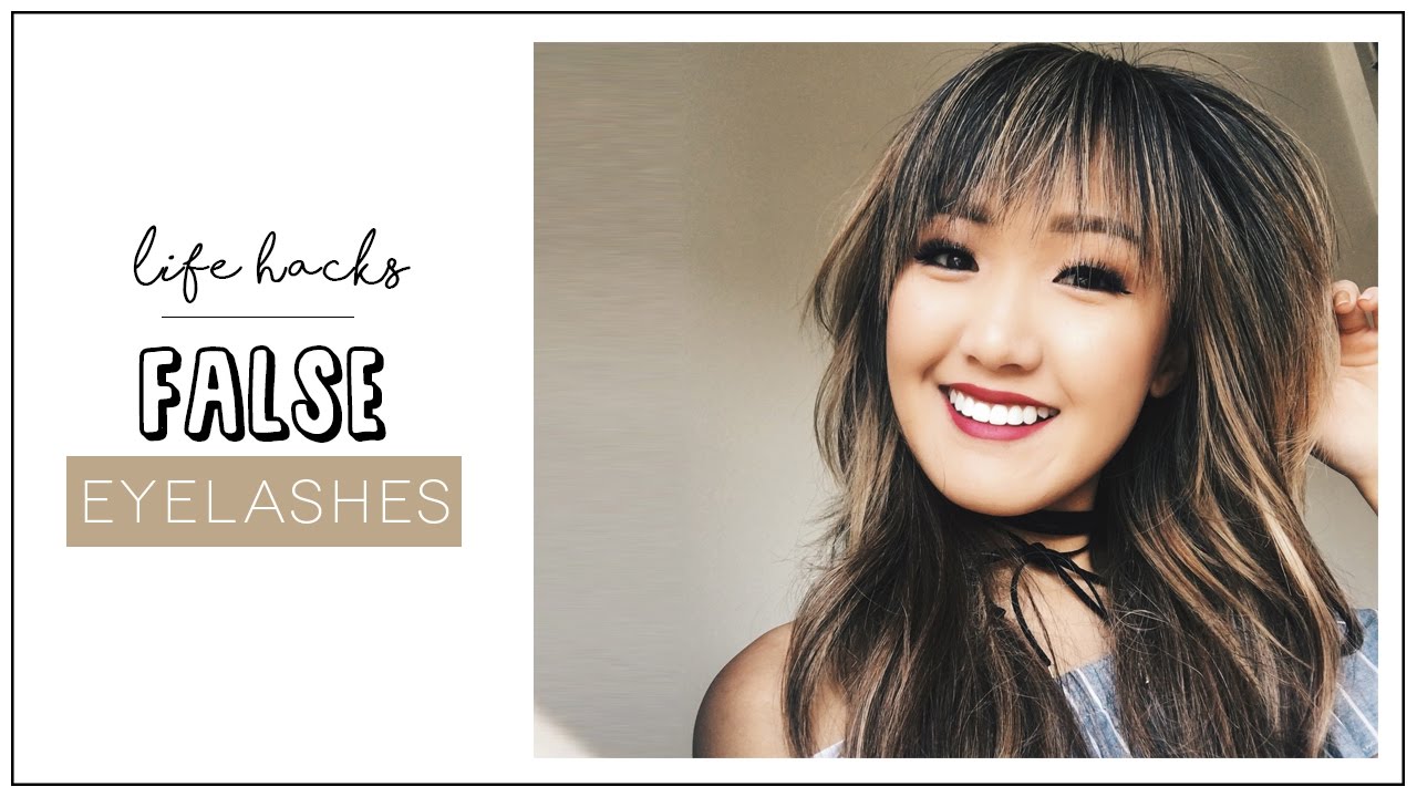 9 False Eyelashes HACKS