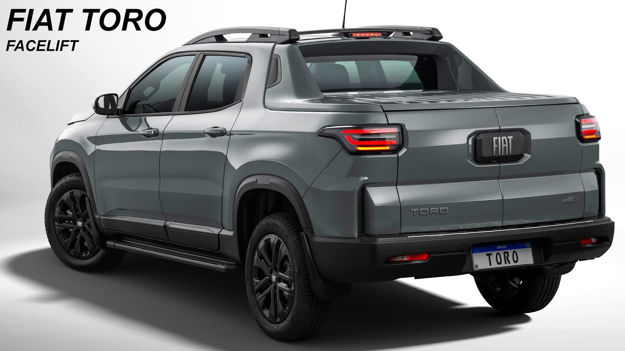 Новый мини-пикап Fiat Toro Ultra 2026 года с рестайлингом