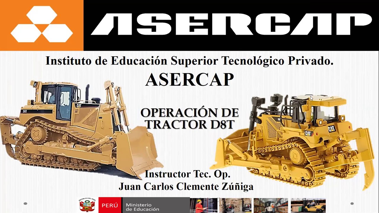 ASERCAP te invita a ver el vídeo del Curso de Tractor de Orugas