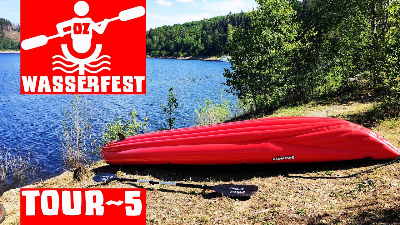 Kajaktour Okertalsperre [OZ~WASSERFEST] Gumotex Seawave