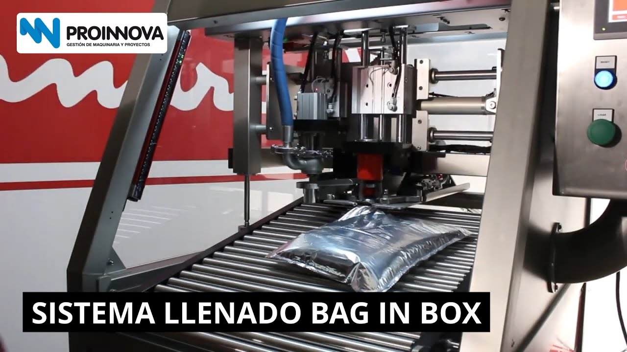 Sistema de llenado o envasado Bag in Box - Proinnova