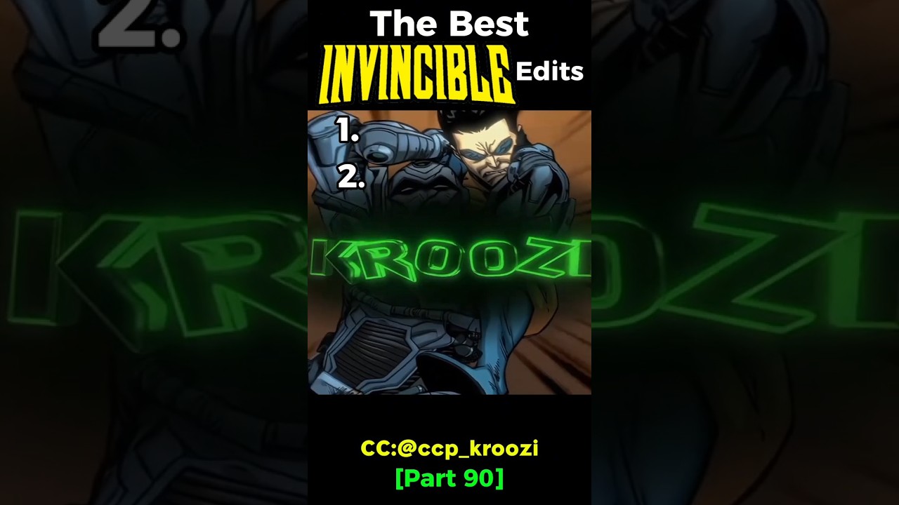 Ranking the Best invincible Edits part 90#shorts #viral #edit #invincible #invincibleedit #editviral