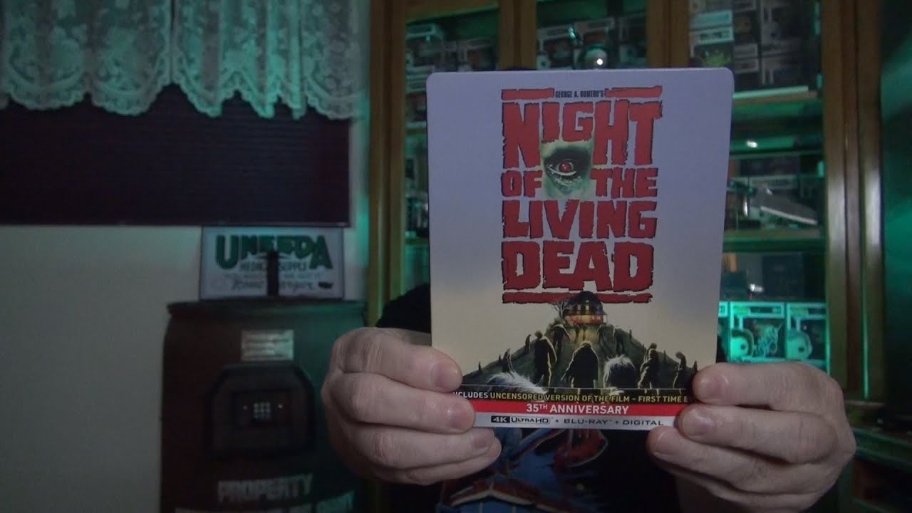 Night of the Living Dead 1990 4K/Blu-ray Steelbook