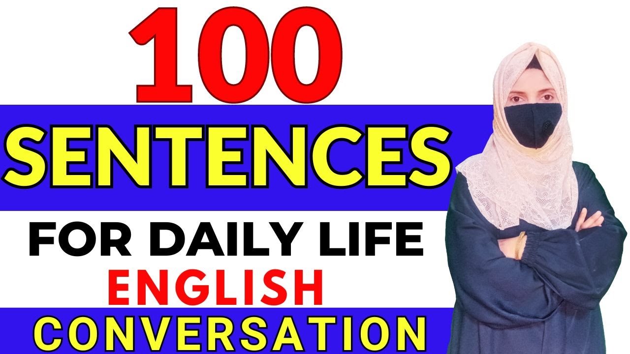 100 daily use sentences | spoken English practice | English learning by sb