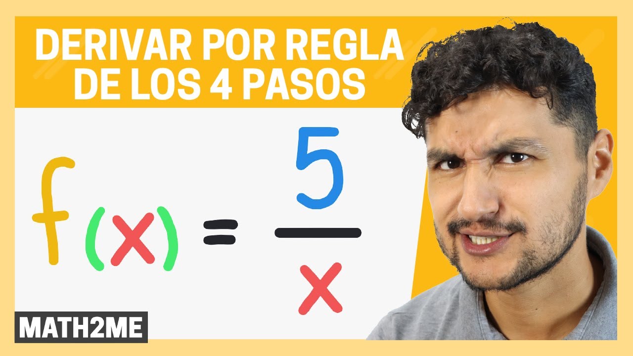 Derivar por Regla de los 4 pasos | Fracción Algebraica | Ejercicio 1