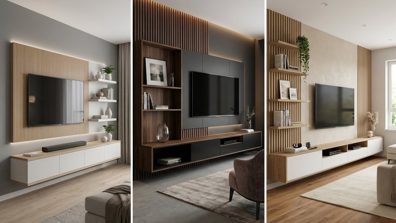 Modern 200 TV Wall Units Design Collection | Latest TV Cabinet Designs For Living Room Ideas 2026
